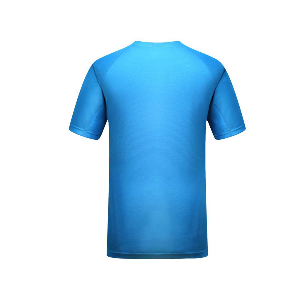 修身運(yùn)動(dòng)短袖 舒適透氣跑步訓(xùn)練速干T恤3D效果展示